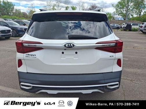 Snow White Pearl 2021 Kia Seltos EX
