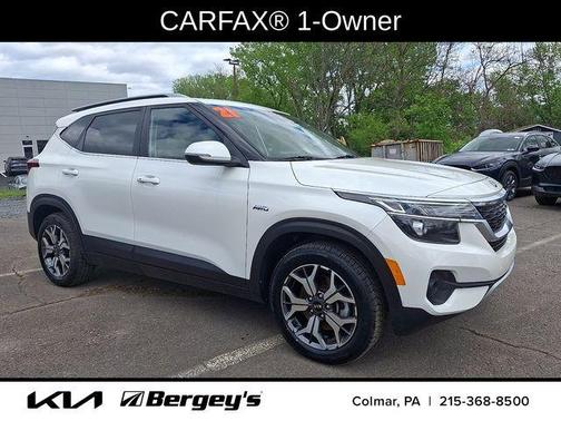 Snow White Pearl 2021 Kia Seltos EX