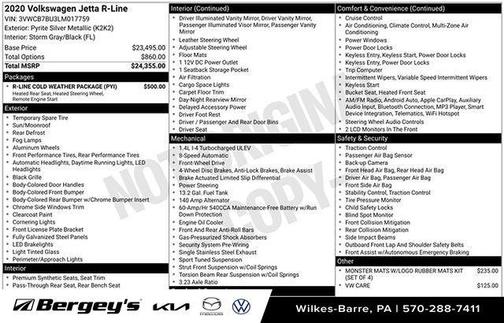2020 Volkswagen Jetta 1.4T R-Line