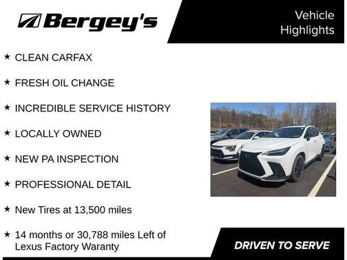 2024 Lexus NX 350 F SPORT Handling