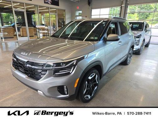 Steel Gray 2024 Kia Seltos SX