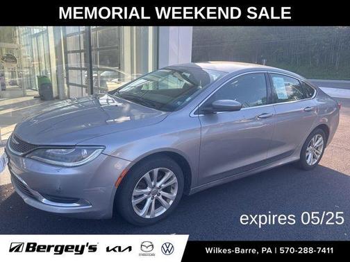 Billet Silver Metallic Clearcoat 2016 Chrysler 200 Limited