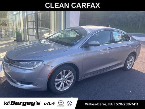 Billet Silver Metallic Clearcoat 2016 Chrysler 200 Limited