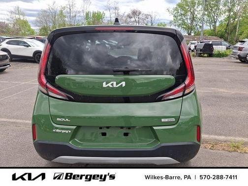 Undercover Green 2023 Kia Soul EX
