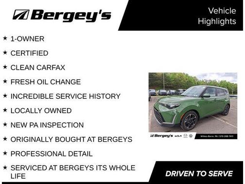 Undercover Green 2023 Kia Soul EX