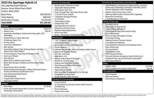 2023 Kia Sportage Hybrid LX