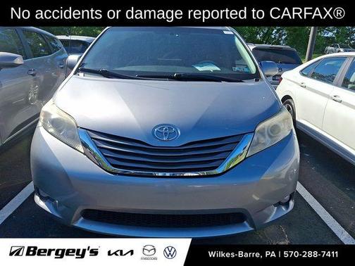 Silver Sky Metallic 2012 Toyota Sienna XLE
