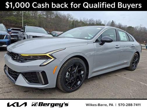 Wolf Gray 2026 Kia K5 GT-Line