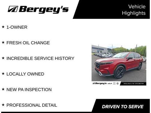 Radiant Red Metallic 2023 Honda CR-V Hybrid Sport Touring