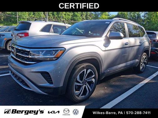 Pyrite Silver Metallic 2023 Volkswagen Atlas 3.6L SEL