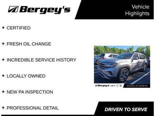 Pyrite Silver Metallic 2023 Volkswagen Atlas 3.6L SEL