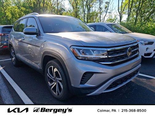 Pyrite Silver Metallic 2023 Volkswagen Atlas 3.6L SEL