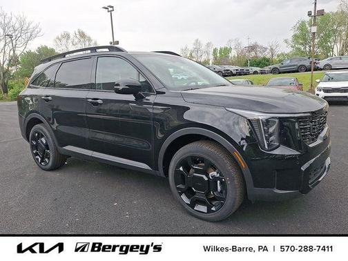 Ebony Black 2026 Kia Sorento X-Line EX