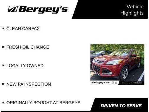 Ruby Red Metallic 2016 Ford Escape Titanium