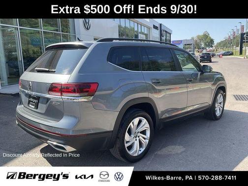 2021 Volkswagen Atlas 3.6 V6 SE w/ Technology