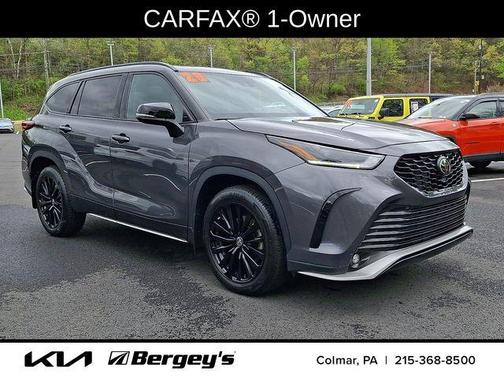 Magnetic Gray Metallic 2023 Toyota Highlander XSE