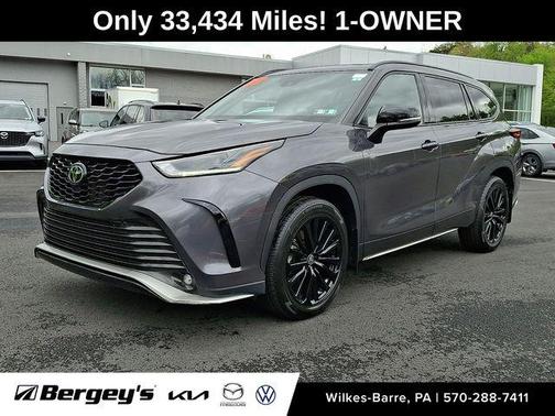 Magnetic Gray Metallic 2023 Toyota Highlander XSE
