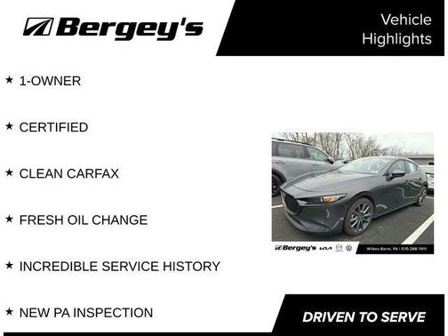 2022 Mazda Mazda3 AWD w/Preferred Package