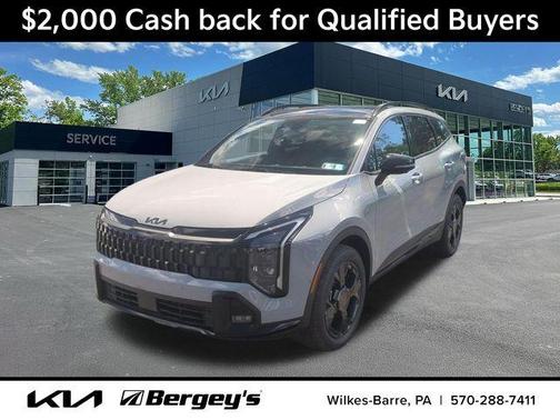 Wolf Gray 2026 Kia Sportage X-Line
