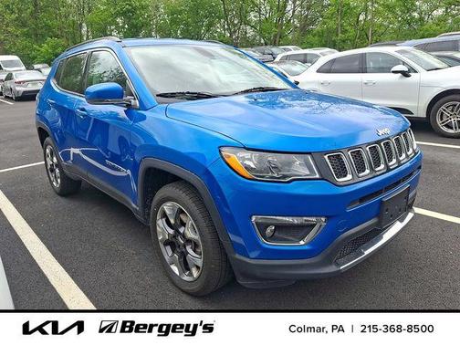 Laser Blue 2020 Jeep Compass Limited