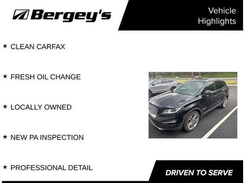 Black Metallic 2019 Lincoln MKC Reserve