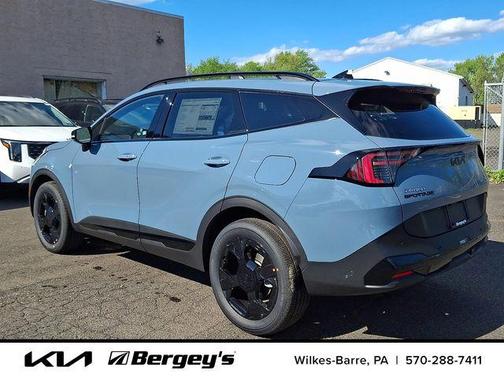 Heritage Blue 2026 Kia Sportage Hybrid X-Line