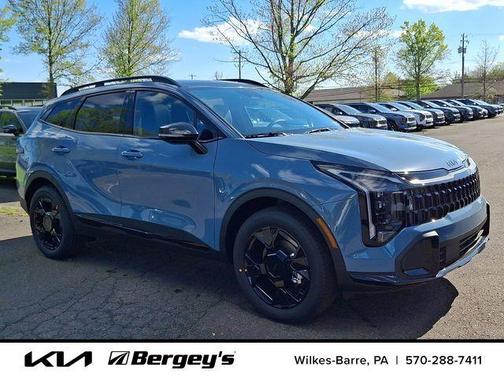 Heritage Blue 2026 Kia Sportage Hybrid X-Line
