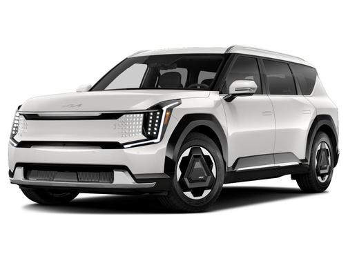 Snow White Pearl 2024 Kia EV9 Land