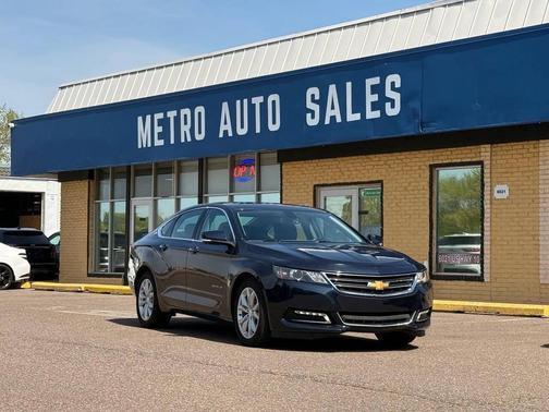 Blue 2019 Chevrolet Impala 1LT