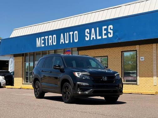 Black 2022 Honda Pilot TrailSport AWD 4dr SUV