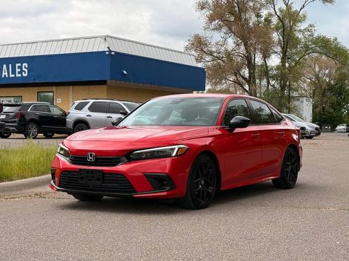 Red 2023 Honda Civic Sport