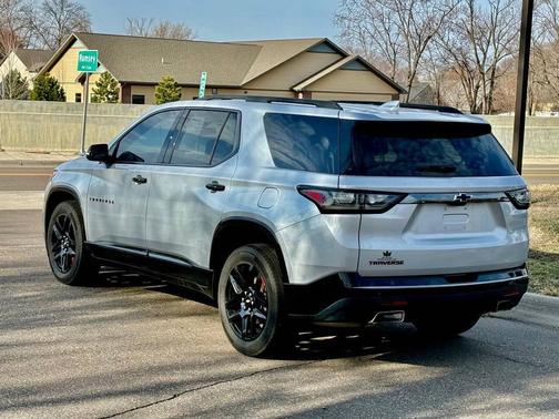 Silver 2020 Chevrolet Traverse Premier