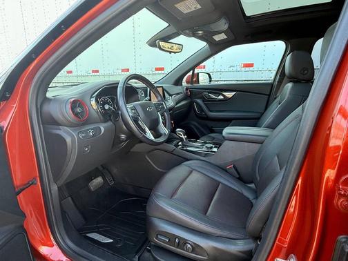 Red 2021 Chevrolet Blazer RS