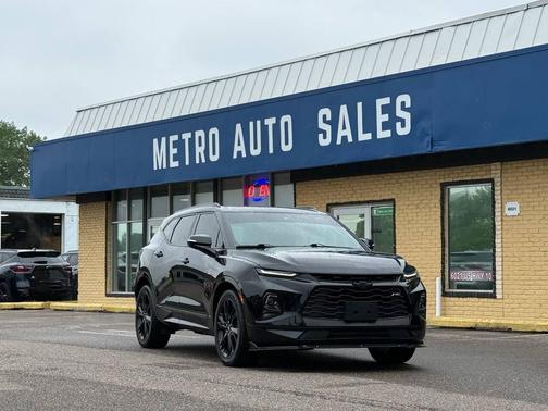 Black 2019 Chevrolet Blazer RS