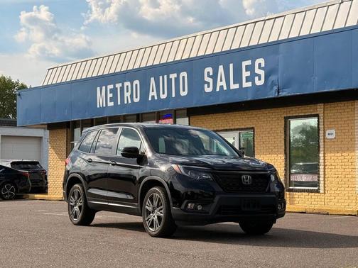 Black 2021 Honda Passport EX L AWD 4dr SUV