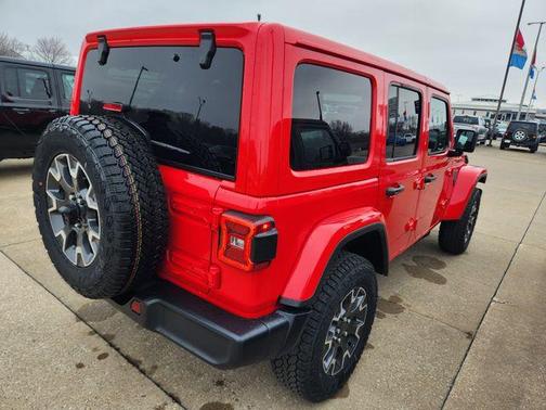 Firecracker Red Clearcoat 2026 Jeep Wrangler Sahara