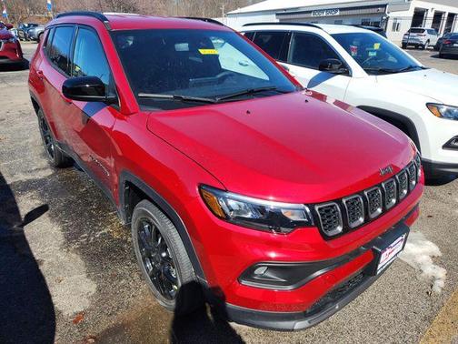 Red 2026 Jeep Compass Latitude