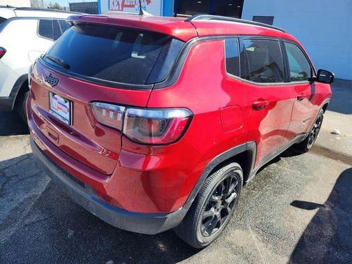 Red 2026 Jeep Compass Latitude