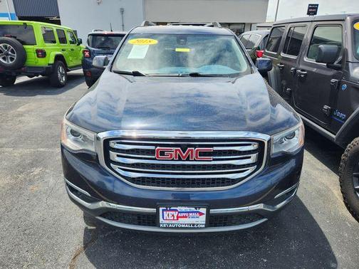 Blue Steel Metallic 2018 GMC Acadia SLT-2