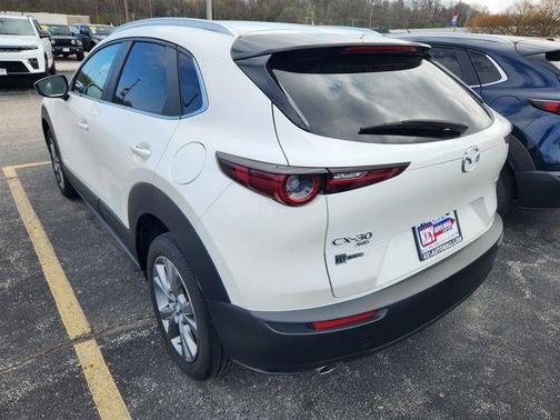 Snowflake White Pearl 2024 Mazda CX-30 2.5 S Preferred Package