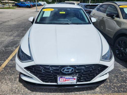 Quartz White 2020 Hyundai SONATA SEL