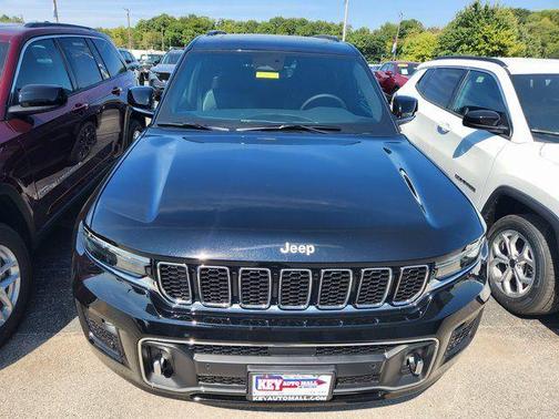Diamond Black 2025 Jeep Grand Cherokee L Overland