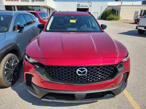 Soul Red Crystal Metallic 2025 Mazda CX-50 Hybrid Premium Package