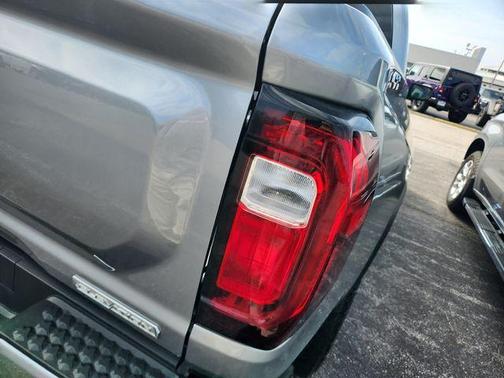 Gray 2023 GMC Canyon Elevation