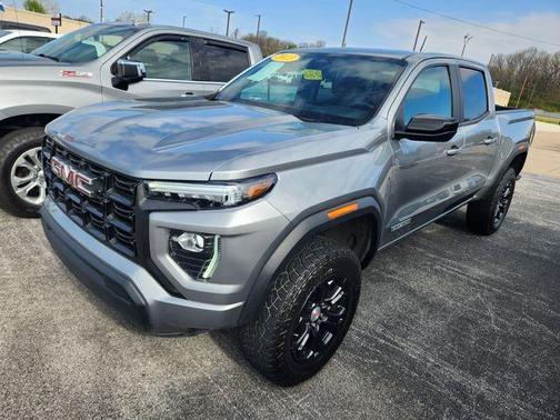 Gray 2023 GMC Canyon Elevation