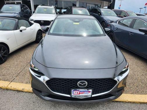 Machine Gray Metallic 2026 Mazda Mazda3 FWD w/Select Package