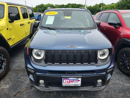 Slate Blue Pearlcoat 2021 Jeep Renegade Latitude
