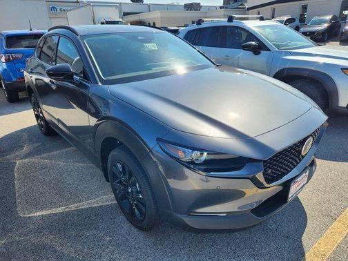 Machine Gray Metallic 2025 Mazda CX-30 2.5 Turbo Premium Plus Package