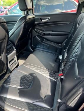 Blue Metallic 2023 Ford Edge Titanium