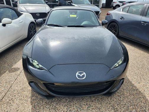 Jet Black Mica 2025 Mazda MX-5 Miata RF Grand Touring